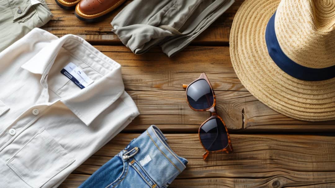 Letnie stylizacje męskie uwzględniające wygodę i modny wygląd.