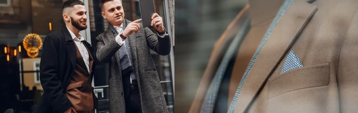 Płaszcz do garnituru - Kompletny look dla eleganckiego mężczyzny!