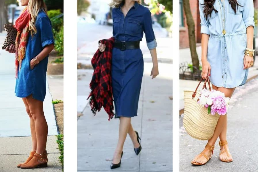 Co ubrać do jeansowej sukienki: modne stylizacje na każdą okazję
