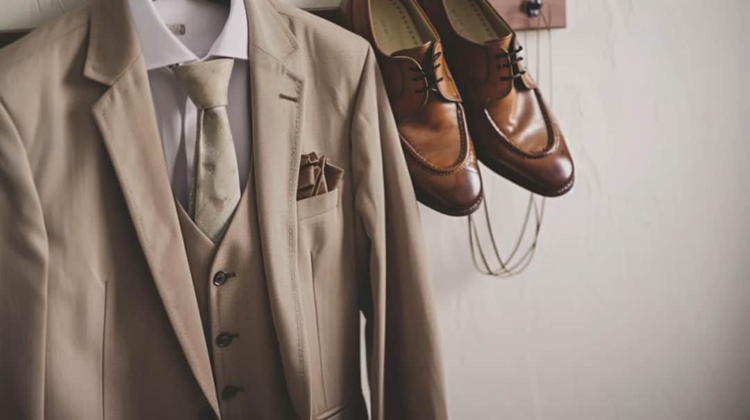 Jasny garnitur ślubny: Czy to dobry wybór dla Ciebie? Analiza