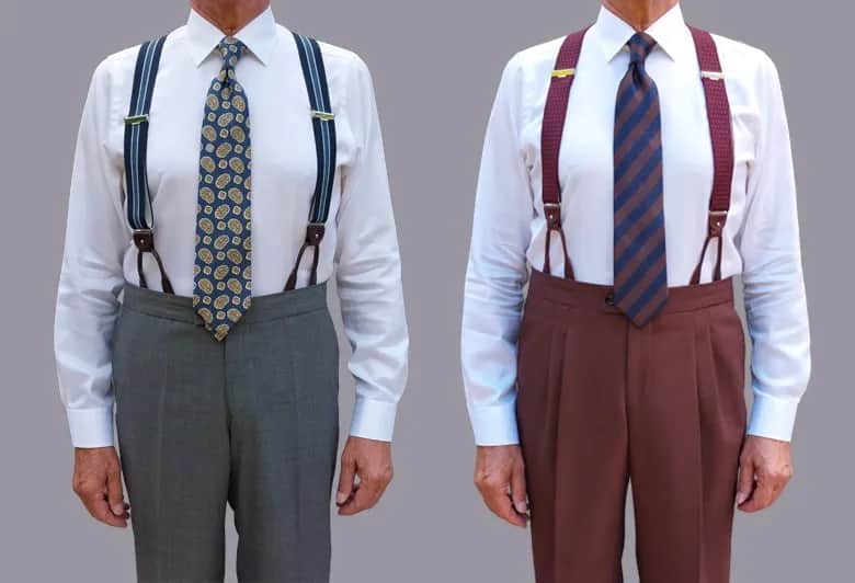 Spodnie garniturowe z wysokim stanem męskie - Elegancja w każdej sytuacji!