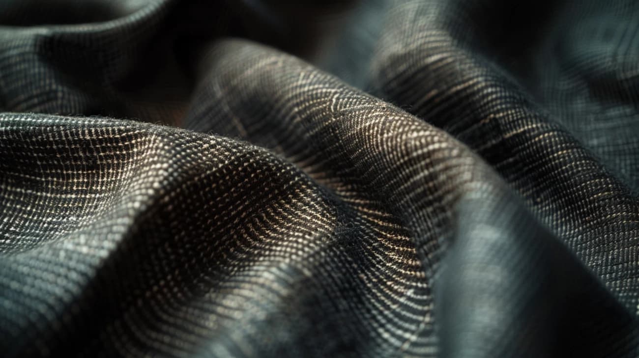 Gruba tkanina na garnitury - Jakość i wytrzymałość w modzie męskiej.