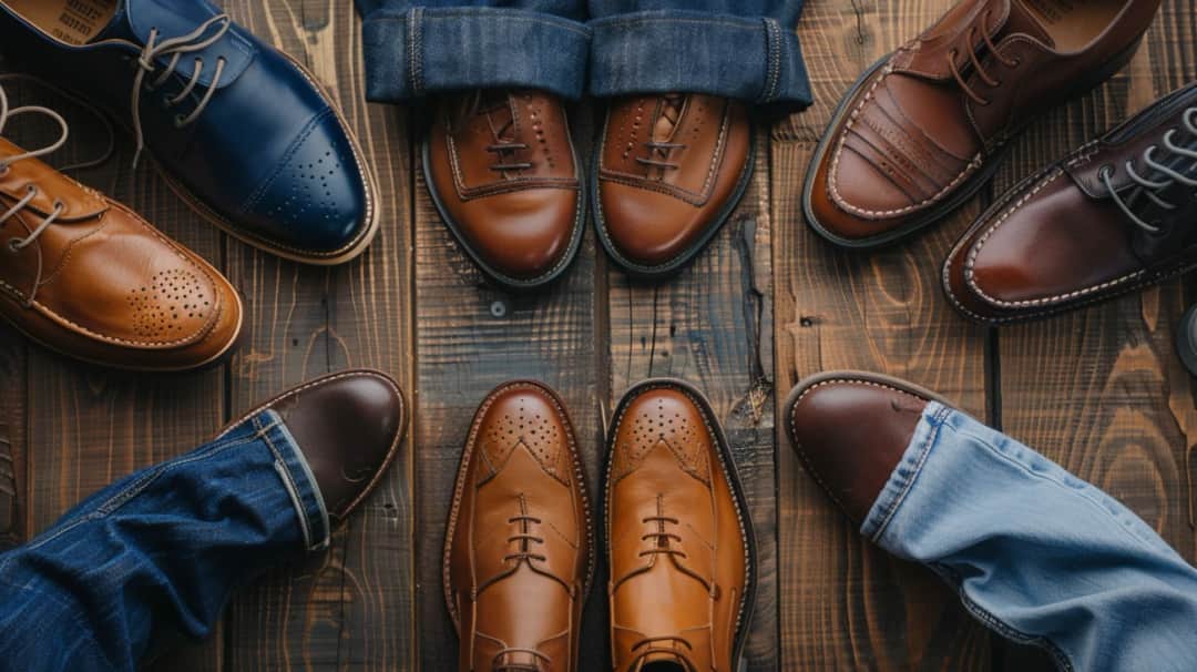 Kombinacje butów do marynarki i jeansów - pomysły na elegancki look.