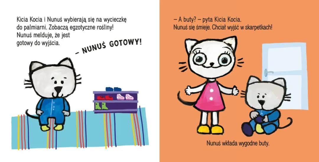 Kicia Kocia w co się ubierzemy - naucz dziecko dobierać strój do pogody