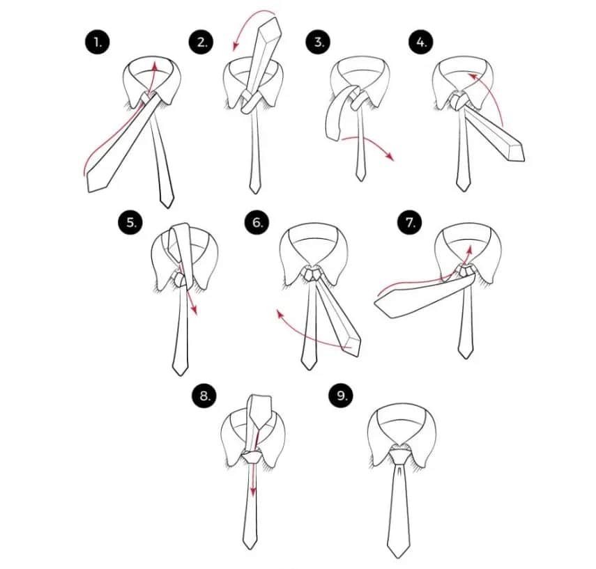 Najlepsze sposoby jak wiązać krawat krok po kroku - poradnik dla każdego