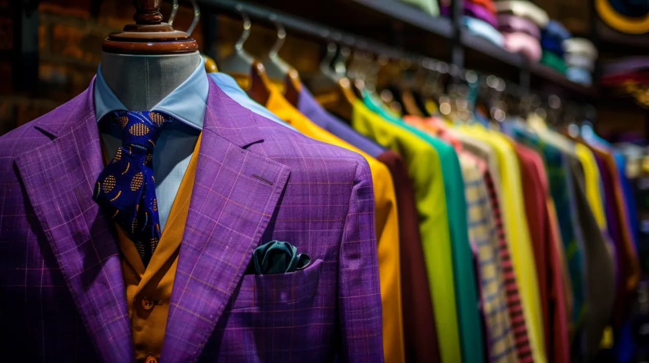 Jaki kolor do fioletu? Nieoczywiste połączenia w modzie męskiej!