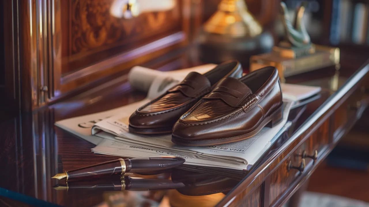 Mokasyny męskie Polo: Dlaczego są one tak popularne wśród elit?